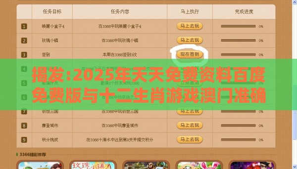 揭发:2025年天天免费资料百度免费版与十二生肖游戏澳门准确社会释义、解释与落实-杜绝虚假的假宣传册